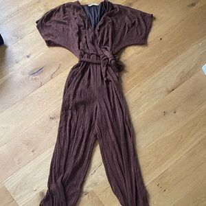 Lush Brown Jumpsuit